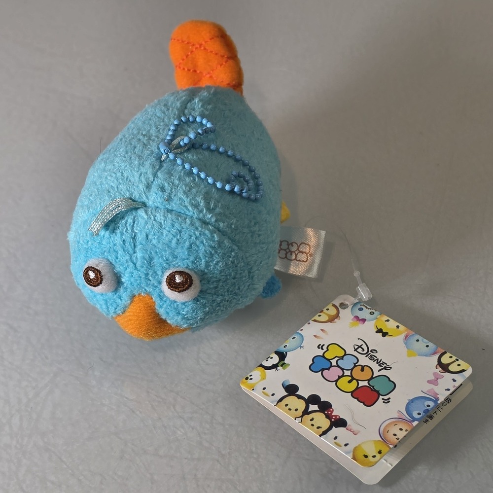 Disney Tsum Tsum Perry The Platypus 3.5" Mini Plush Phineas And Ferb NWT